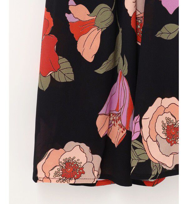 Grace Class「フラワージョーゼットドレス」|ワンピース|