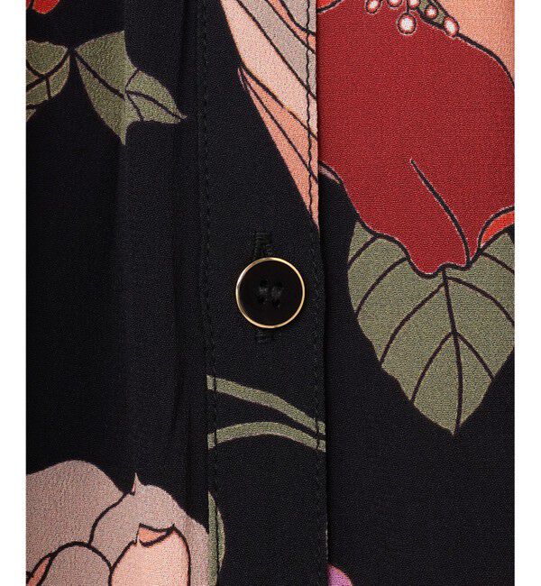 Grace Class「フラワージョーゼットドレス」|ワンピース|