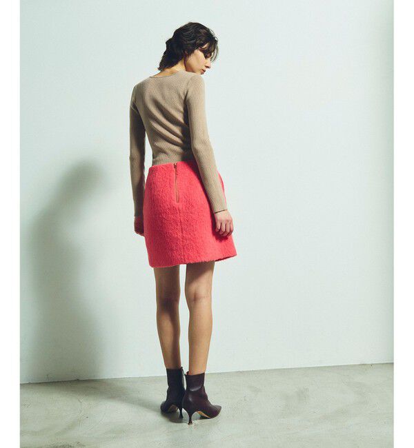 Grace Class「シャギーミニスカート」|スカート|