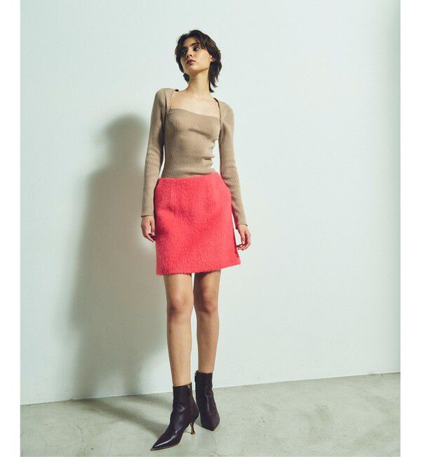 Grace Class「シャギーミニスカート」|スカート|