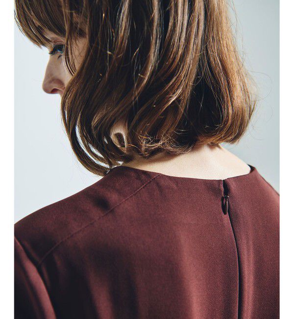 Grace Class「バイカラーラインドレス」|ワンピース|