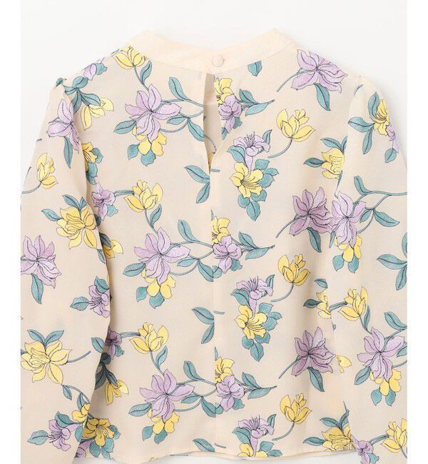 GRACE CONTINENTAL「フラワー刺繍ショートトップ」|シャツ・ブラウス|