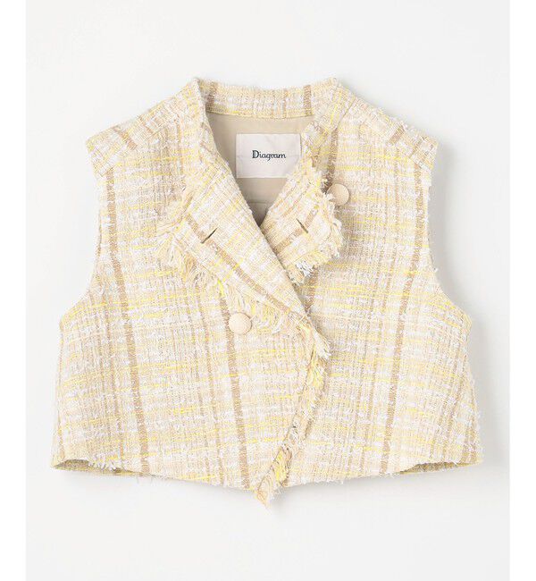 Diagram「フリンジミニベスト」|ベスト・ジレ|