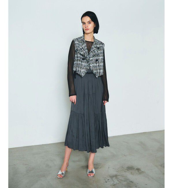 Diagram「フリンジミニベスト」|ベスト・ジレ|