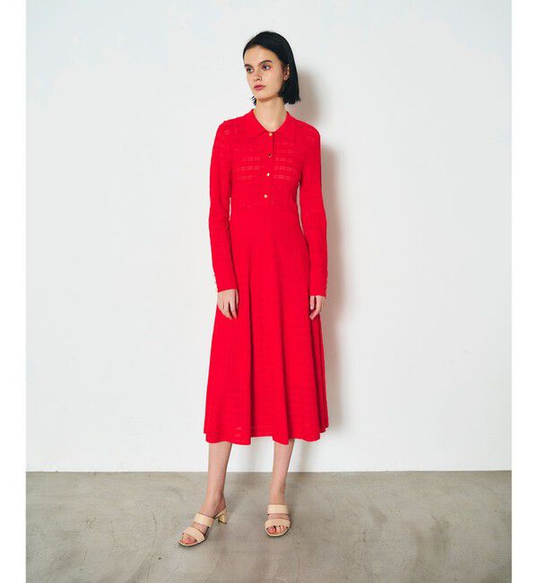 Diagram「ウェーブニットワンピース」|ワンピース|