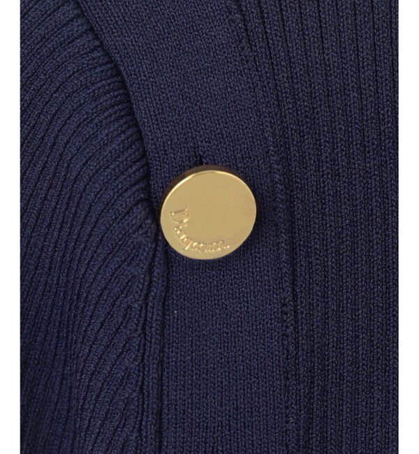 Diagram「メタル釦リブニットトップ」|ニット・セーター|