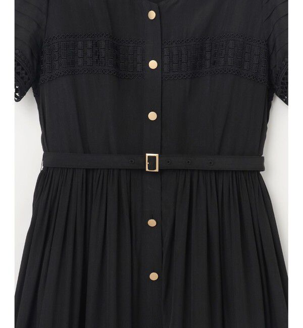 Diagram「レース切替フレアワンピース」|ワンピース|