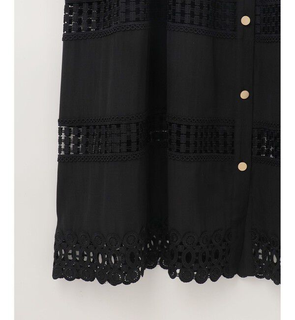 Diagram「レース切替フレアワンピース」|ワンピース|