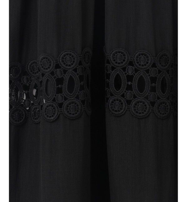 Diagram「レース切替フレアワンピース」|ワンピース|