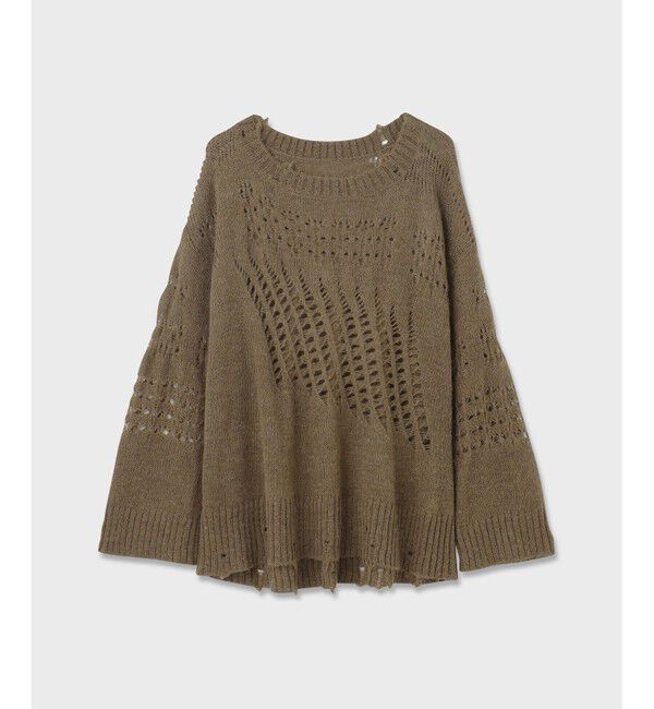 GRACE CONTINENTAL「グランジニットトップ」|ニット・セーター|