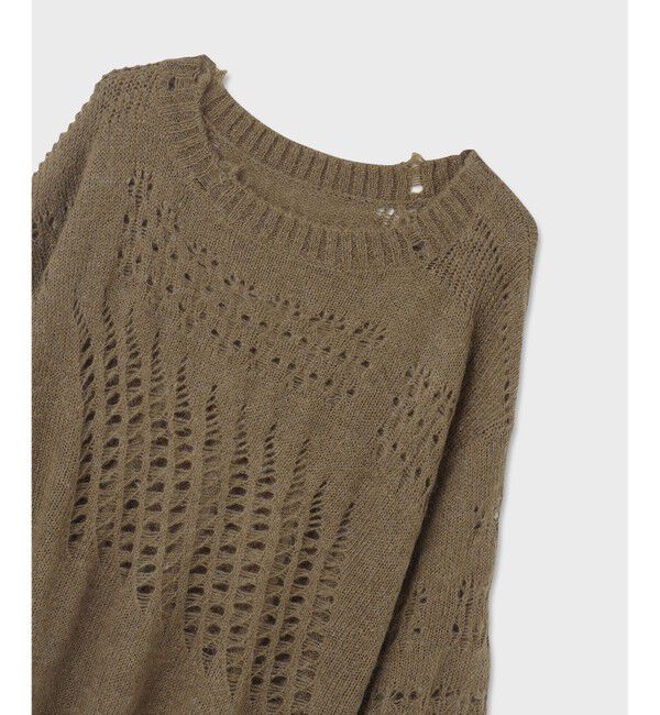 GRACE CONTINENTAL「グランジニットトップ」|ニット・セーター|