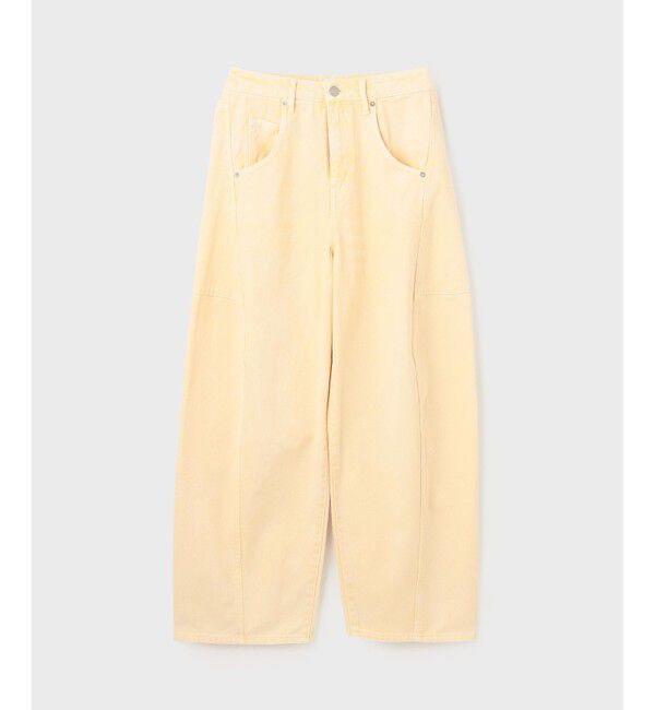 Diagram「エッグラインデニムパンツ」|デニム|イエロー