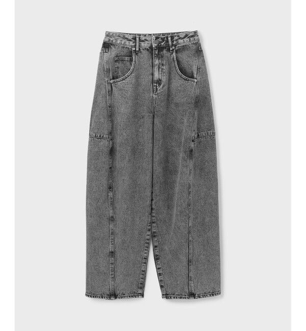 Diagram「エッグラインデニムパンツ」|デニム|ブラック