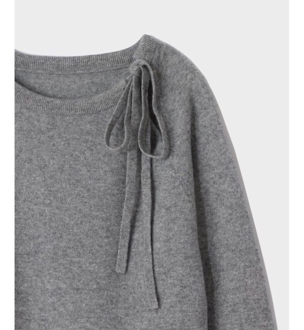 Grace Class「ボウタイカシミヤトップ」|ニット・セーター|