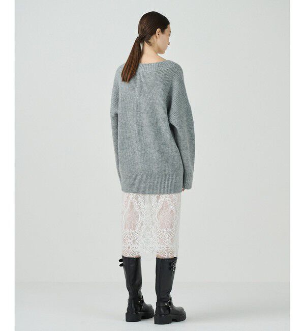 Diagram「シアーレースニットワンピース」|ワンピース|