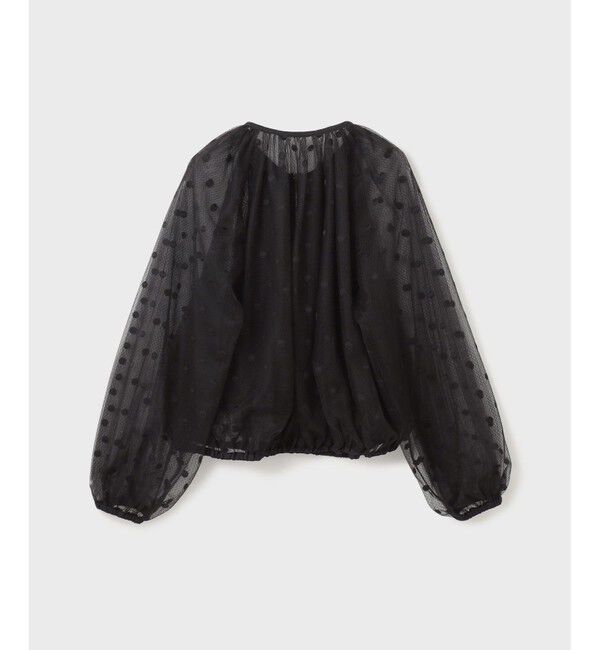  「チュールノーカラーブルゾン」|ブルゾン・スタジャン|