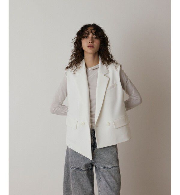  「イレヘムジレジャケット」|ノーカラージャケット|