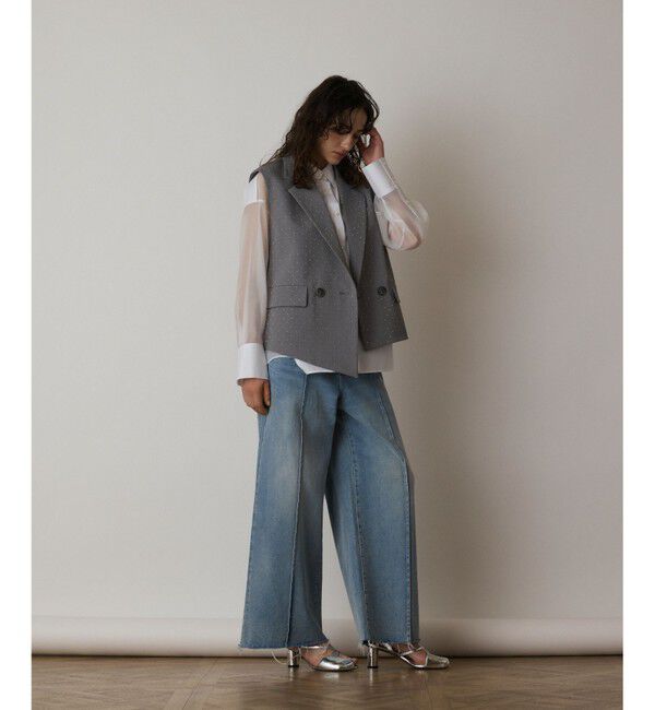  「シアーコンビオーバーシャツ」|シャツ・ブラウス|