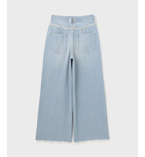 Diagram「ヒッコリーデニムワイドパンツ」|デニム|