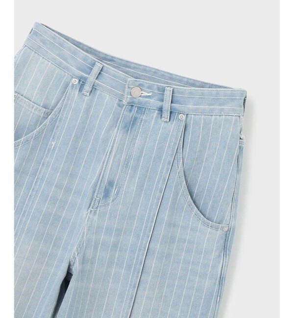 Diagram「ヒッコリーデニムワイドパンツ」|デニム|