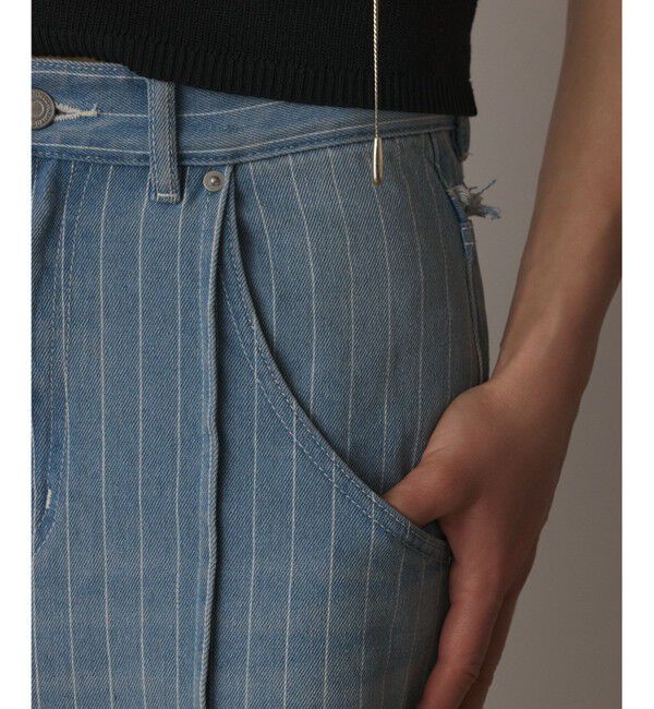 Diagram「ヒッコリーデニムワイドパンツ」|デニム|