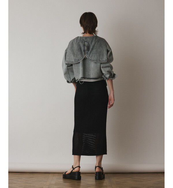 Diagram「メッシュタイトニットスカート」|スカート|