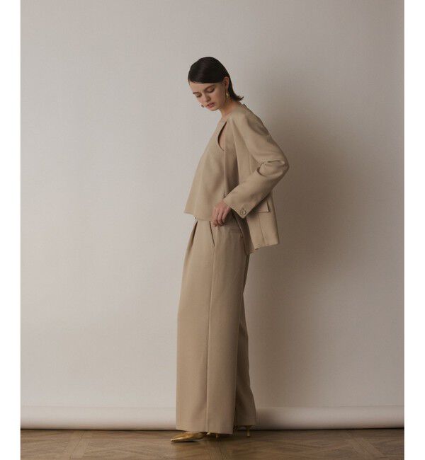 Diagram「バックシャンノーカラージャケット」|ノーカラージャケット|