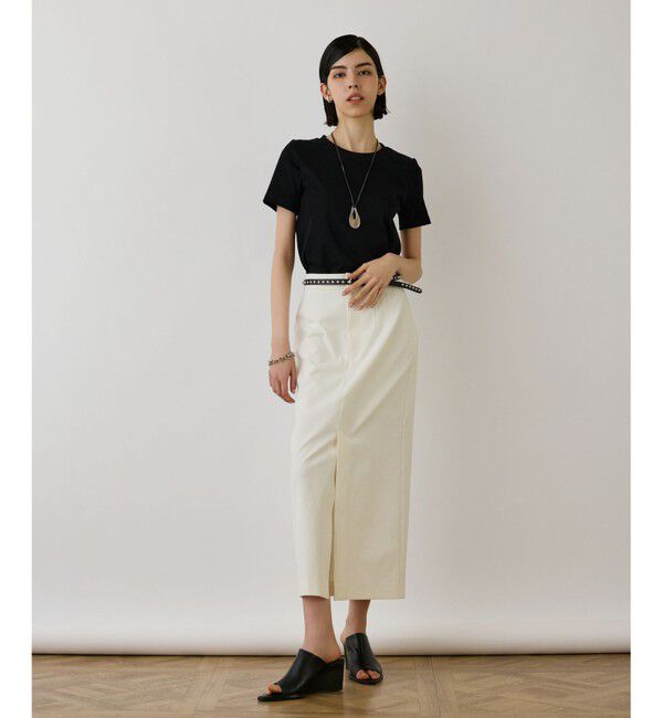 Diagram「コンパクト天竺トップ」|Tシャツ・カットソー|ブラック