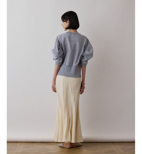 GRACE CONTINENTAL「ピグメントショートトップ」|Tシャツ・カットソー|