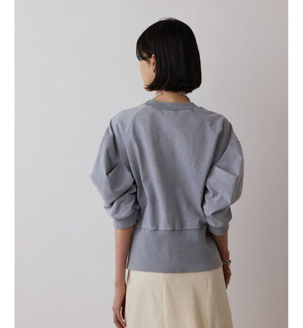 GRACE CONTINENTAL「ピグメントショートトップ」|Tシャツ・カットソー|