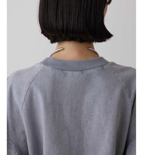 GRACE CONTINENTAL「ピグメントショートトップ」|Tシャツ・カットソー|