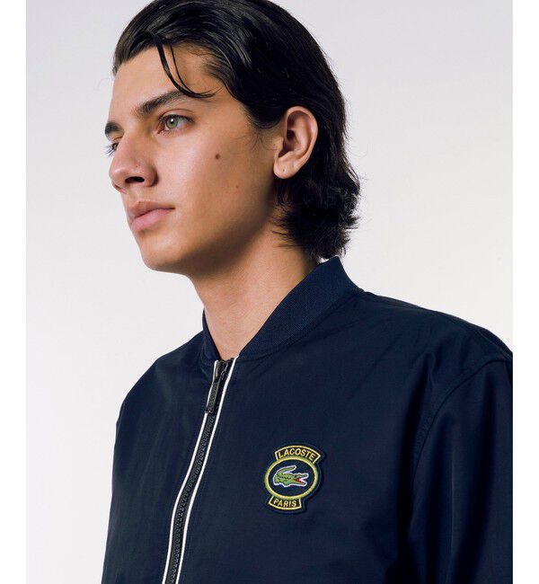 LACOSTE「ライトウェイトボマージャケット」|ブルゾン・スタジャン|