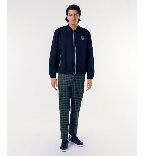 LACOSTE「ライトウェイトボマージャケット」|ブルゾン・スタジャン|