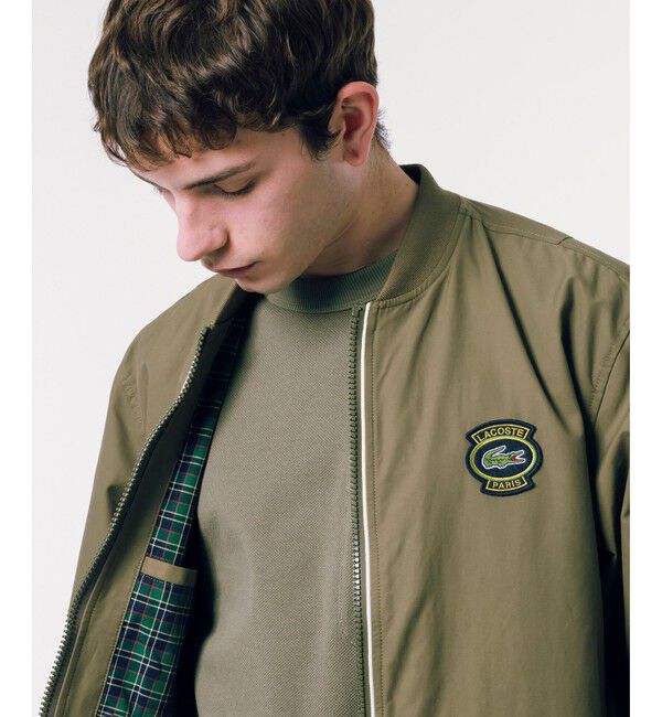 LACOSTE「ライトウェイトボマージャケット」|ブルゾン・スタジャン|