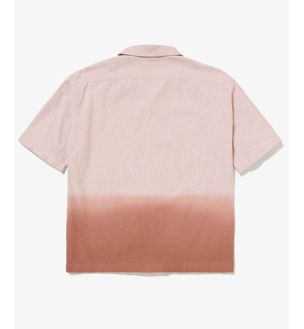 LACOSTE「グラデーション コットンオックスフォード オープンカラーシャツ」|シャツ・ブラウス|