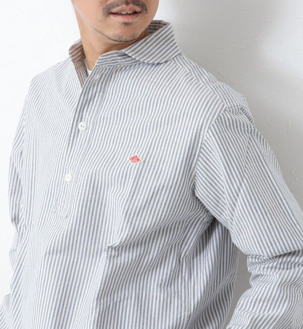 NOLLEY'S goodman「【DANTON/ダントン】ROUND COLLAR P.O SHIRT LS 25SS」|シャツ・ブラウス|