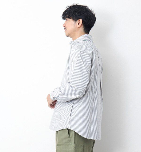 NOLLEY'S goodman「【DANTON/ダントン】ROUND COLLAR P.O SHIRT LS 25SS」|シャツ・ブラウス|