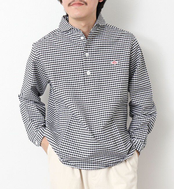 NOLLEY'S goodman「【DANTON/ダントン】ROUND COLLAR P.O SHIRT LS 25SS」|シャツ・ブラウス|