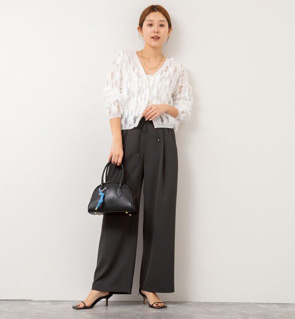 NOLLEY'S「《セットアップ対応》ウォッシャブルツイルイージーパンツ」|その他|