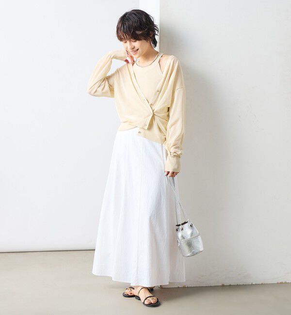 NOLLEY'S sophi「《アンサンブル対応》《手洗い可能》イタリー糸ホルターネックタンクトップ」|タンクトップ|