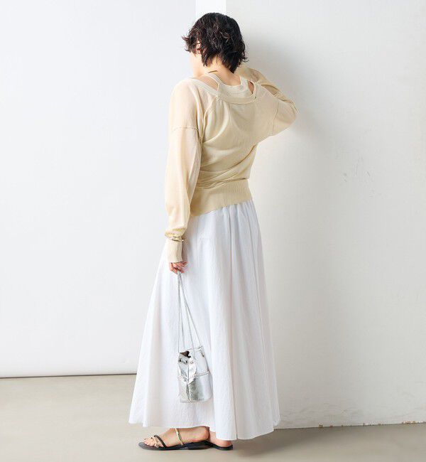 NOLLEY'S sophi「《アンサンブル対応》《手洗い可能》イタリー糸ホルターネックタンクトップ」|タンクトップ|