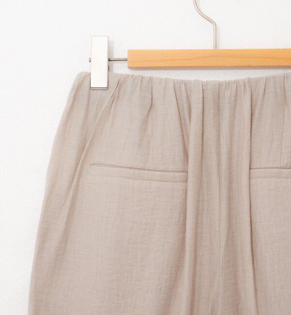 NOLLEY'S「◇【WEB限定】《セットアップ対応》ジュピターインゴムイージーワイドパンツ」|その他|