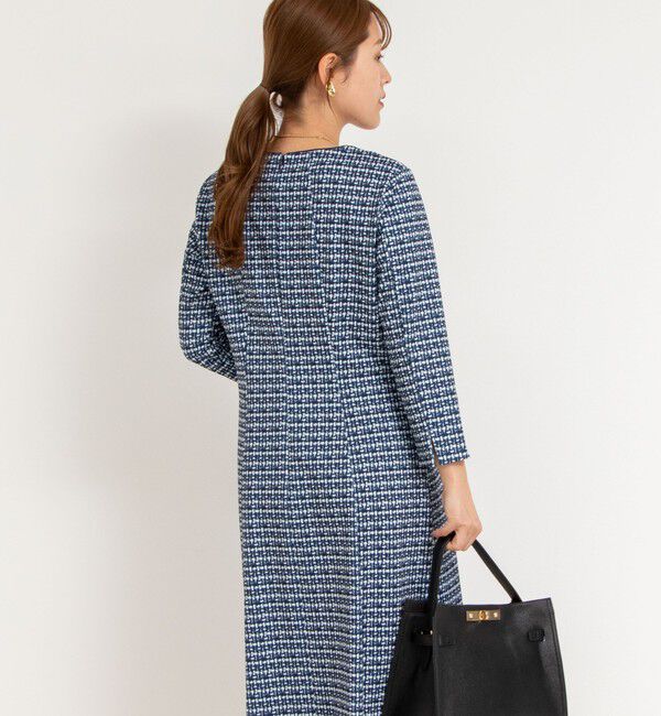 NOLLEY'S「ツイード見えワンピース」|ワンピース|