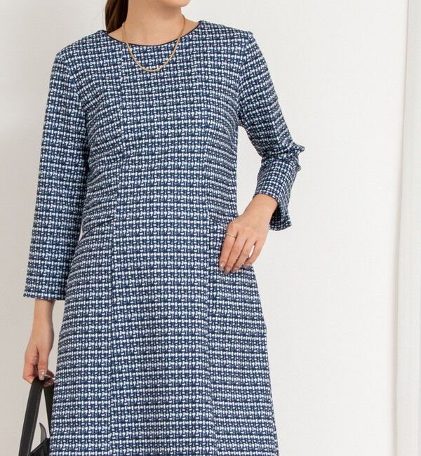 NOLLEY'S「ツイード見えワンピース」|ワンピース|