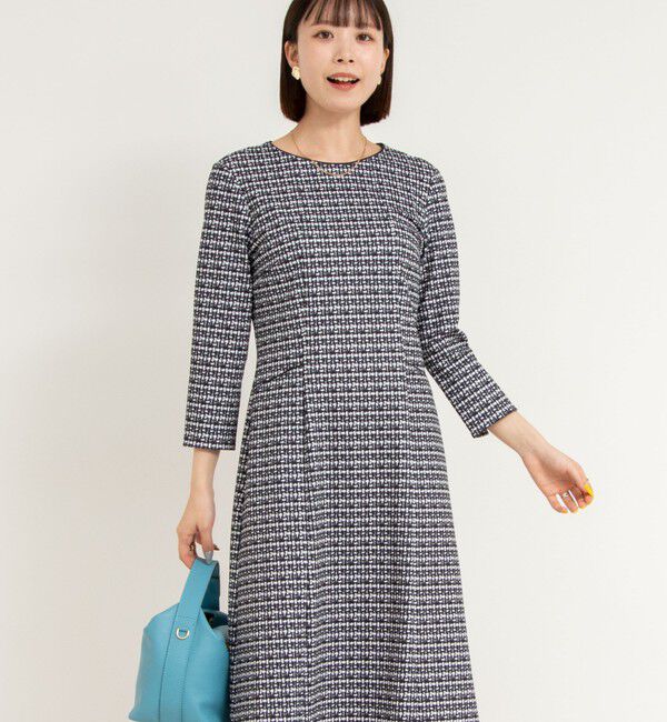 NOLLEY'S「ツイード見えワンピース」|ワンピース|