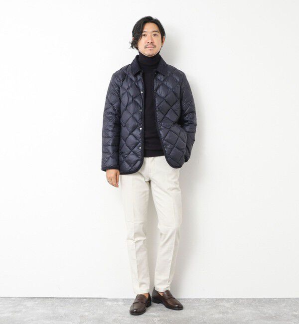 NOLLEY'S goodman「【TAION/タイオン】別注ソフトシェル キルティングジャケット 25AW」|ダウン|