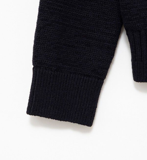 Rie Miller「《手洗い可能》テープヤーンZIP UPカーディガン」|カーディガン|