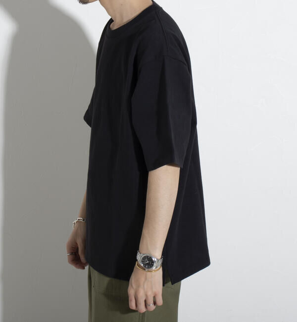 GLOSTER「【GLOSTER/グロスター】ヘビーウェイトスラブＴシャツ ビッグシルエット/マックスウェイト」|Tシャツ・カットソー|