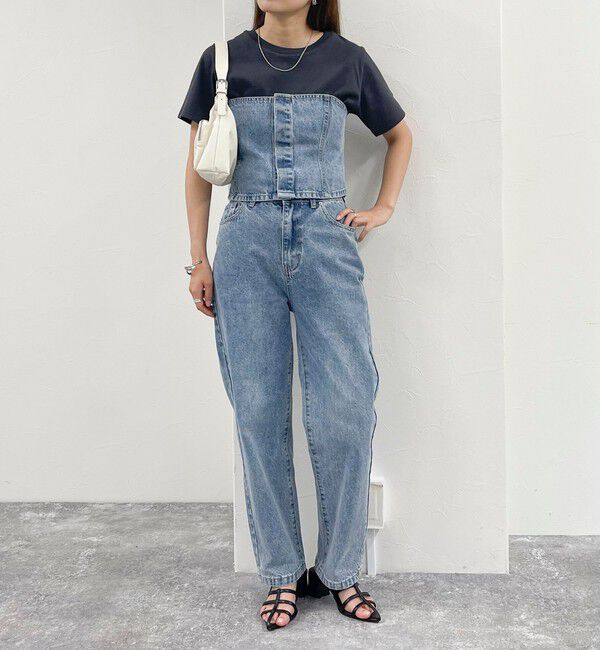 fredy emue「デニム/ミリタリービスチェ」|シャツ・ブラウス|