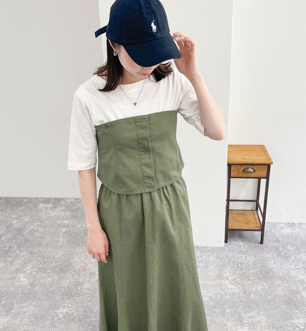 fredy emue「デニム/ミリタリービスチェ」|シャツ・ブラウス|